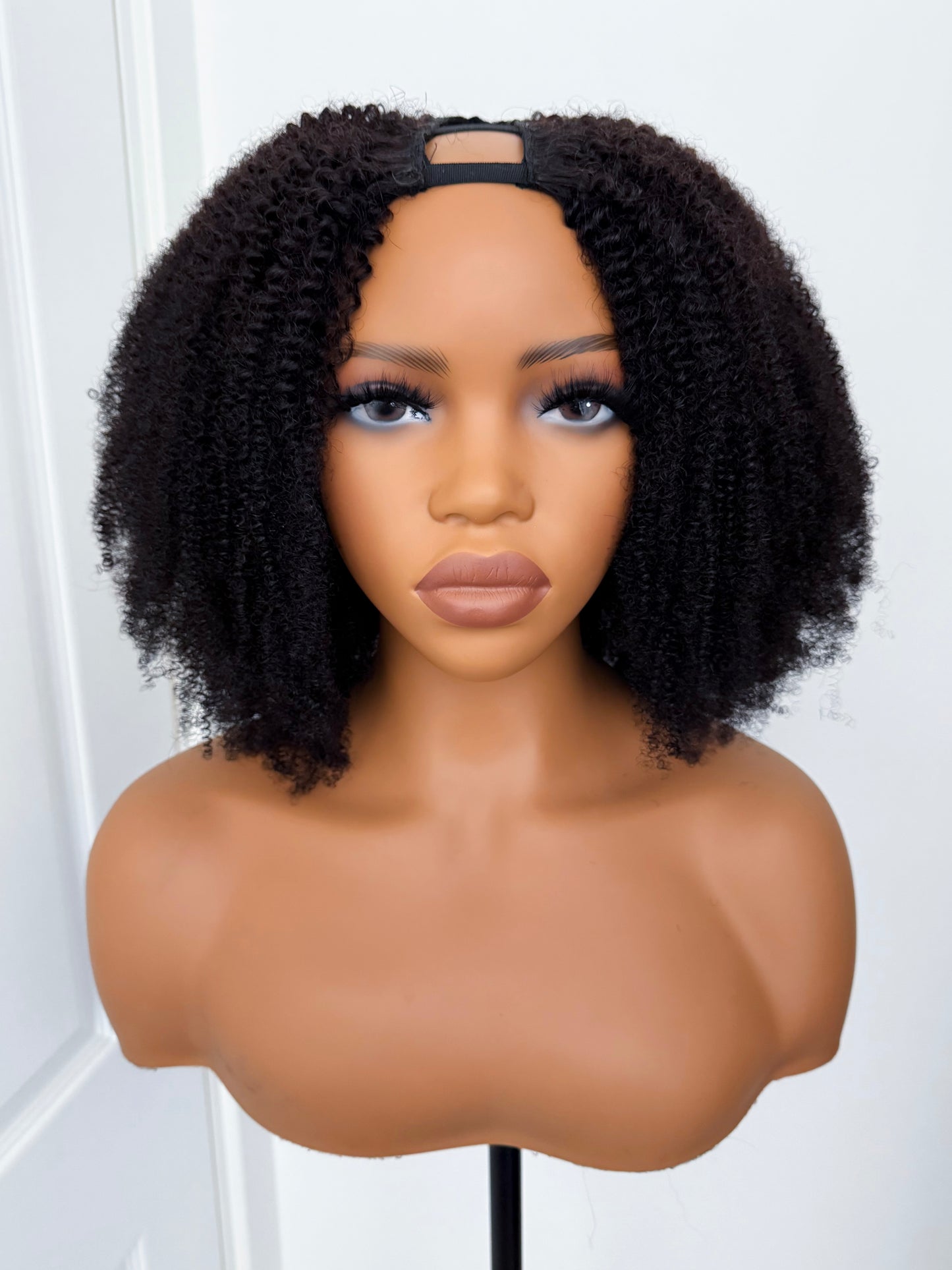 4C U PART AFRO KINKY WIG