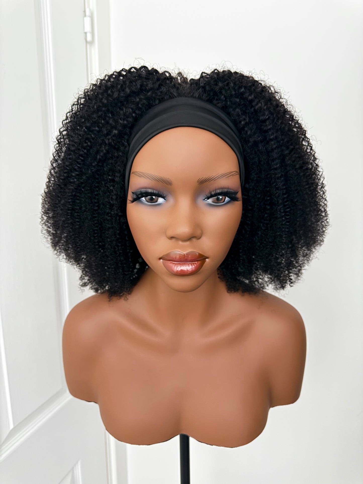 4C AFRO KINKY HEADBAND WIG