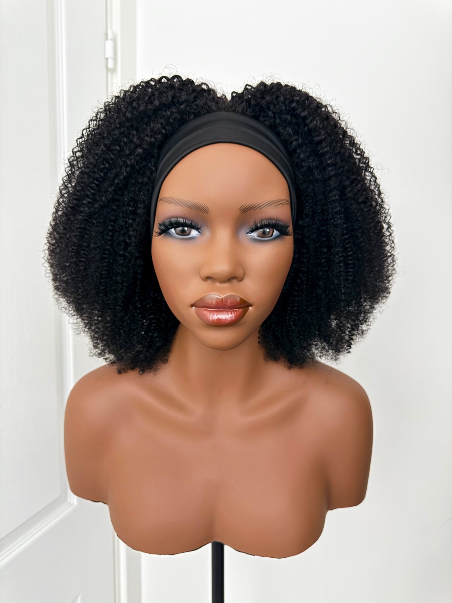 4C AFRO KINKY HEADBAND WIG