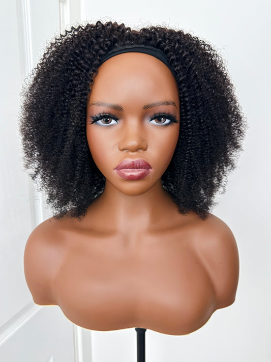 4C AFRO KINKY HALF WIG