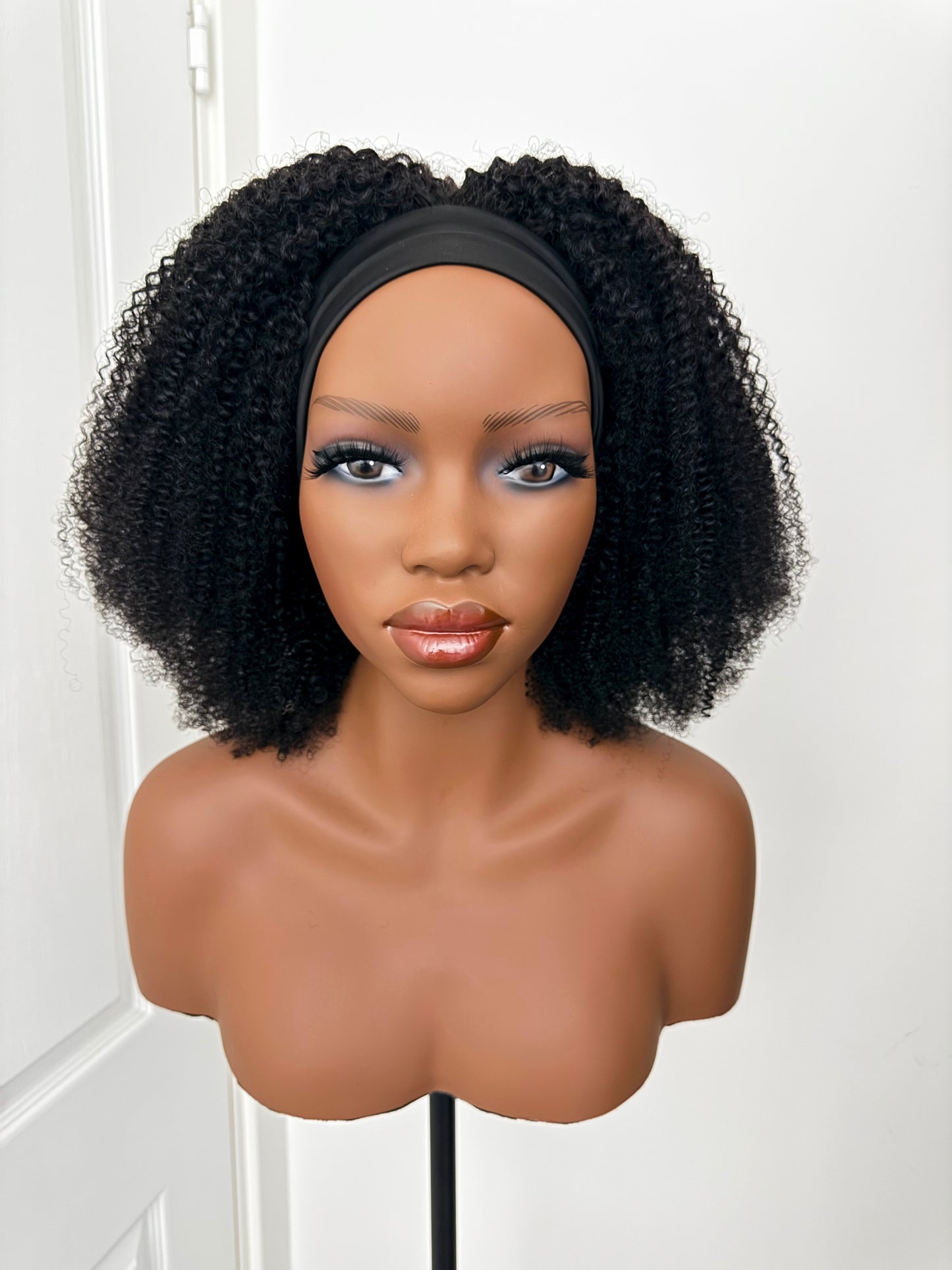 4C AFRO KINKY HEADBAND WIG